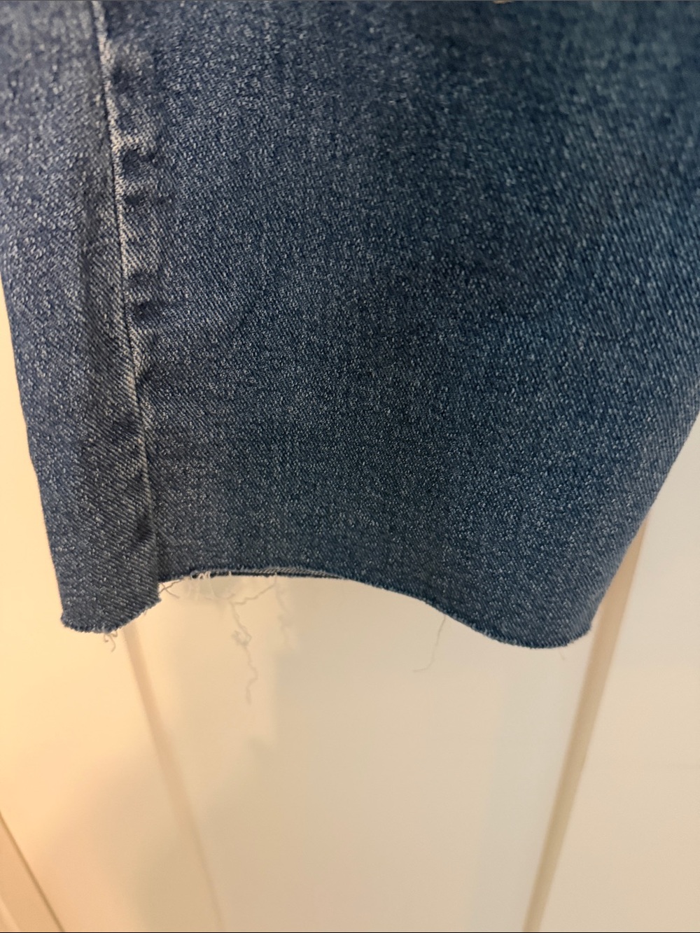 Jessica Simpson Spotlight High Rise Slim Straight Leg Classic Blue Denim Jeans - Picture 12 of 13